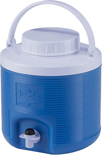 Thermal Beverage Dispenser with Tap 4 L, Blue/Green