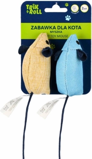 Kattenspeeltje muis (2 stuks)