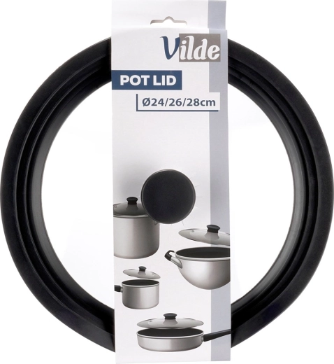 Universele 3-in-1 deksel voor 24/26/28 cm