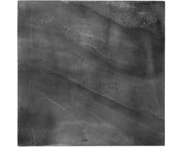 Dessous-de-plat en marbre 20 × 20 cm gris
