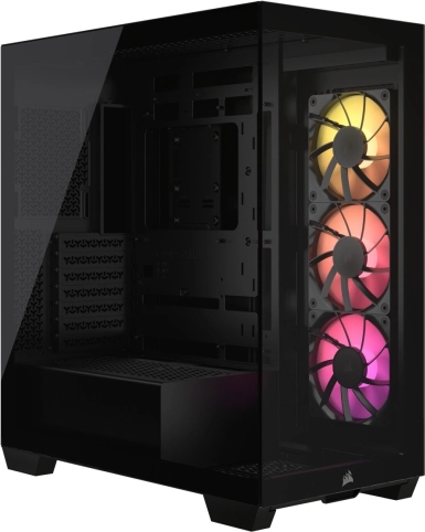 PC-Gehäuse Mid-Tower 3500X ICUE LINK RGB TG schwarz