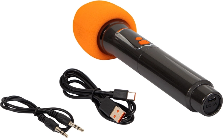 Karaoke bundle: wireless microphone and remote