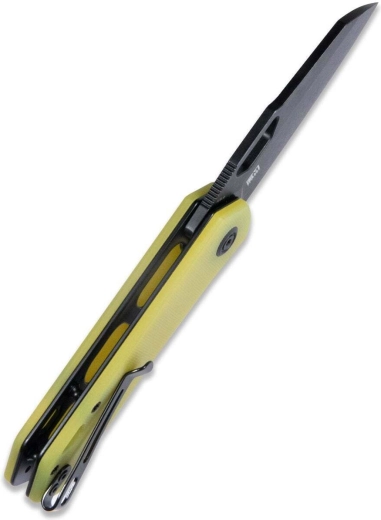 Poignée G10 durable en jaune translucide