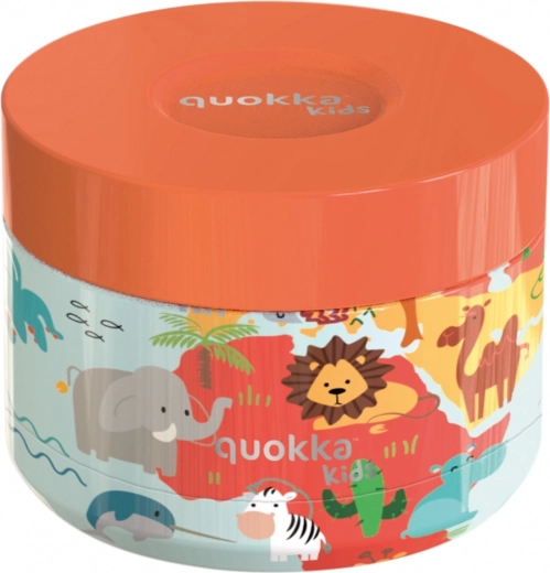 RVS thermovoedselcontainer Quokka Whim Map of Life 360 ml