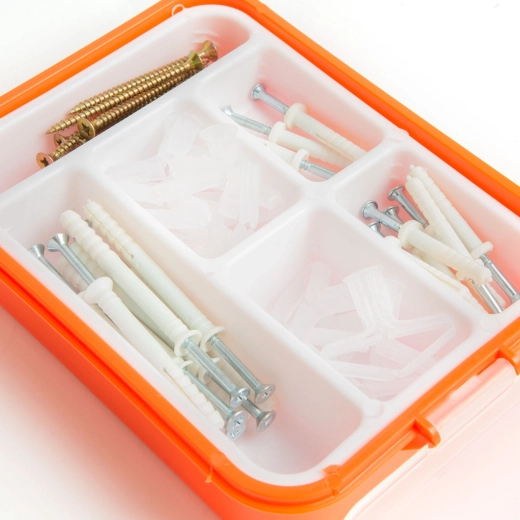 Screw and Wall Plug Set, 60 pcs