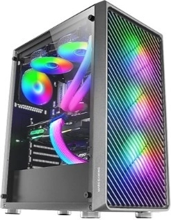 Intense ARGB lighting and glass side panel