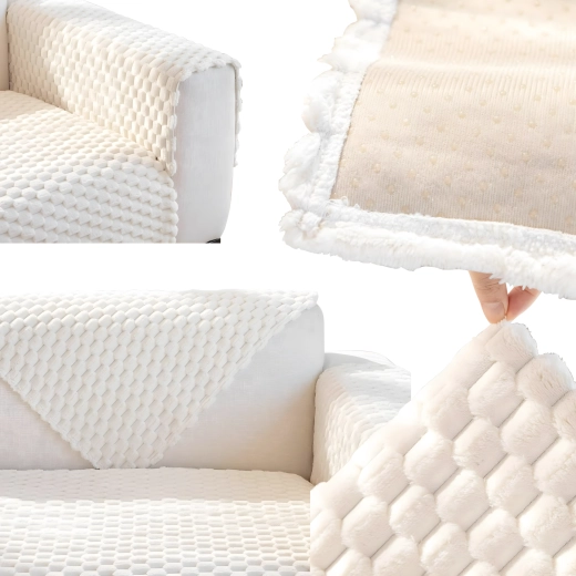Rutschfeste elastische Überdecke für Sofa und Sessel 70 × 150 cm