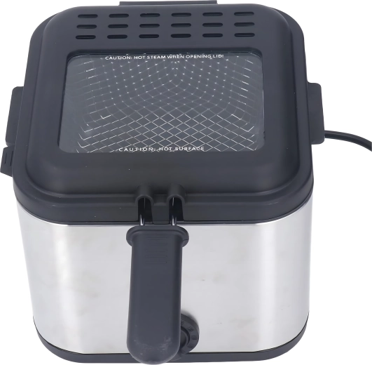 Sichtfenster zur Kontrolle des Frittierens