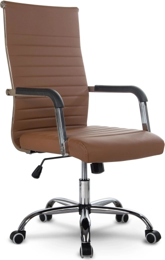 Sofotel Boston moderner drehbarer Bürostuhl braun