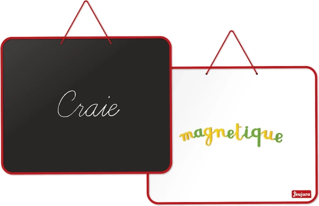 Jeujura multifunctional wall-mounted magnetic board 62 × 50 cm with accessories