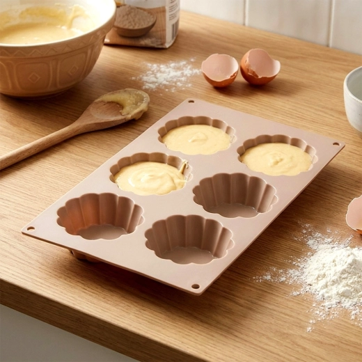 Démoulage facile grâce au silicone flexible