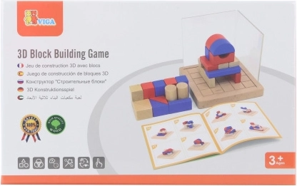 maquette 3D en bois Montessori VIGA