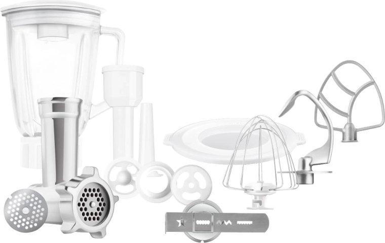 Accessoires riches pour de nombreuses recettes