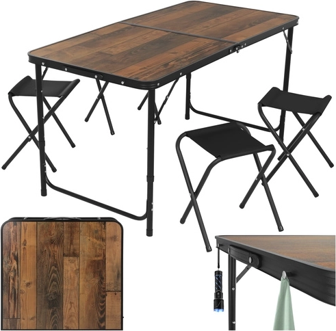 Adjustable table height – 3 levels