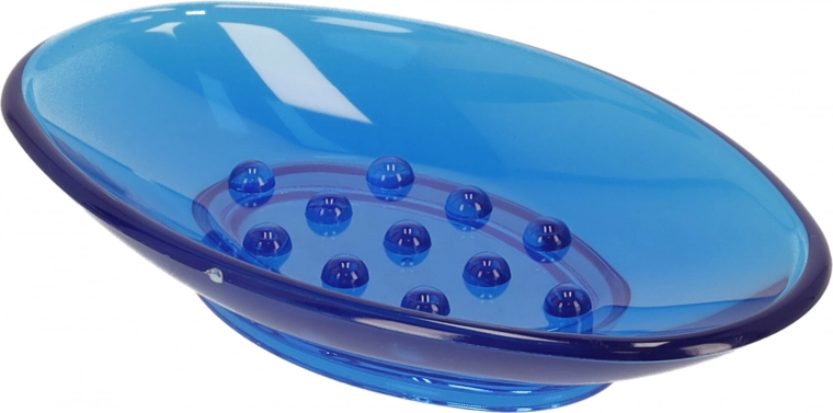 Dry soap thanks to drainage points