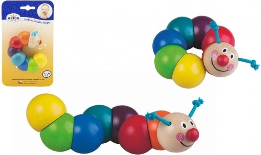 DETOA Wooden Bead Caterpillar