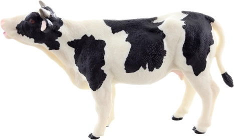 Figurine en plastique de vache
