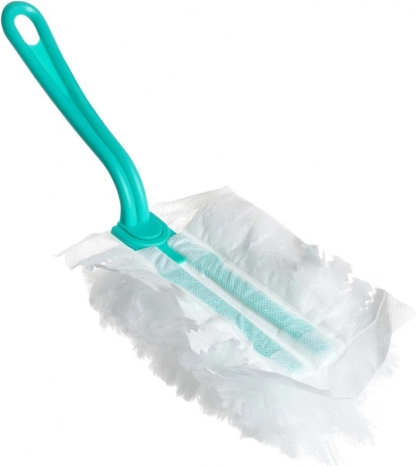 Fibre antistatique qui retient davantage de poussière