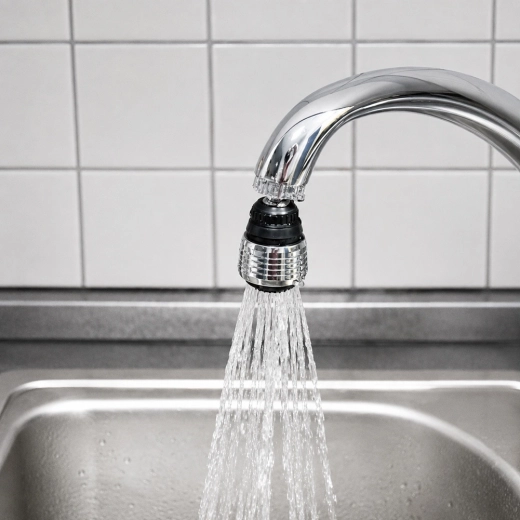 Twee standen voor de waterstraal