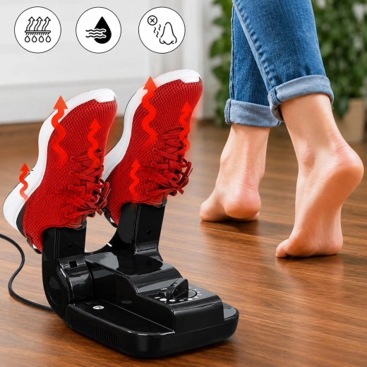 Drogen van schoenen en accessoires