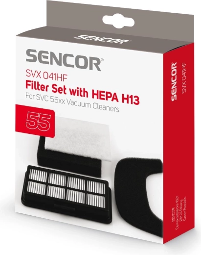 Kit de filtres Sencor pour aspirateurs SVC 55x