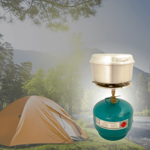 Stufenlose Flammenregulierung