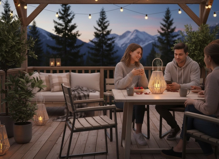 Ambiance dedans comme dehors