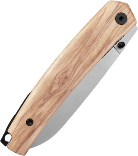 Ergonomic olive wood handle