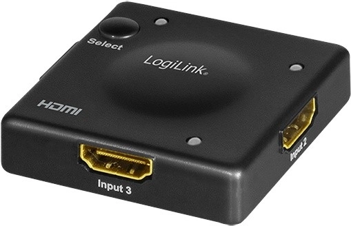 LogiLink HDMI switch 3×1 1080p 60 Hz