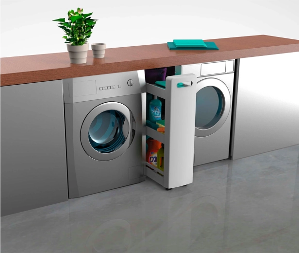 Makes use of even the narrowest gaps