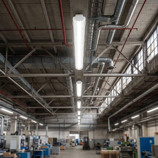 Gelijkmatige verlichting van grote oppervlakken