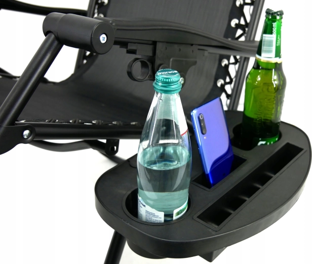 Side table for drinks and phone