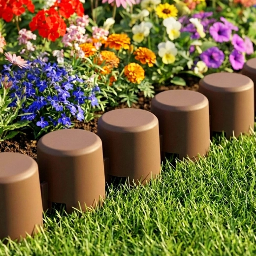 Eenvoudige installatie en onderhoud met oprijrand voor de grasmaaier