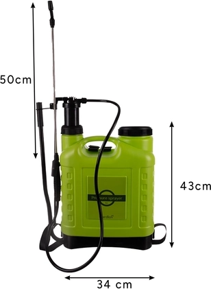 Großes Fassungsvermögen 16 Liter
