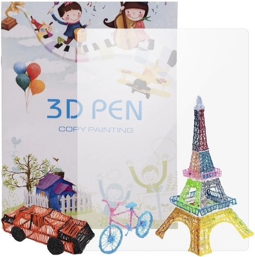 Livre de modèles pour stylo 3D – 40 motifs