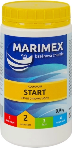 Marimex Start – schnelllösliches Chlor für den Poolstart 0,9 kg