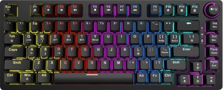 Clavier mécanique sans fil Savio PHENIX avec switchs Gateron Red Pro