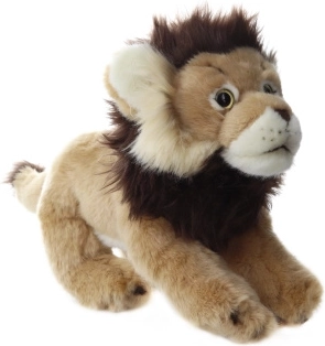 Lion en peluche 28 cm