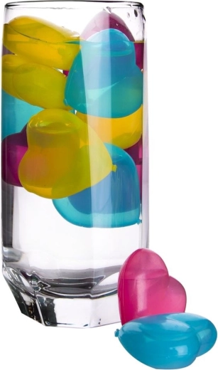 Stylish heart shape and vibrant colors