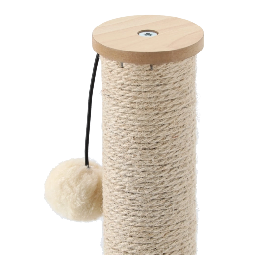 Jutesäule für gesundes Kratzen