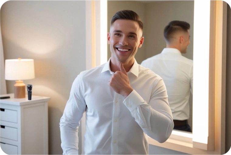 Clear control with LCD and long endurance