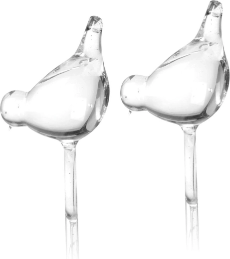 Dekoratives Klarglas für einfache Wasserstandskontrolle