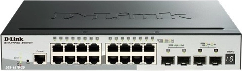 DGS-1510-20 18xGE 2x10GE 2xSFP+ commutateur