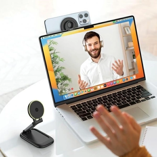 Stand and laptop holder in one