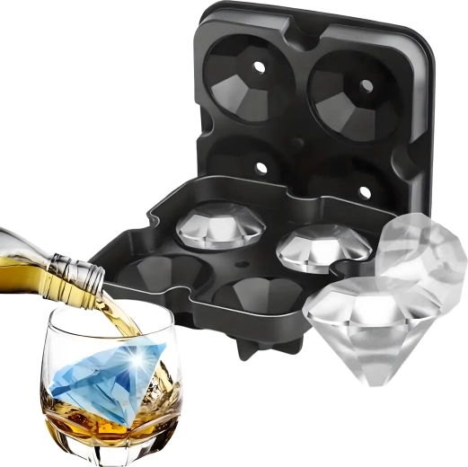 Diamond ice for perfect serving