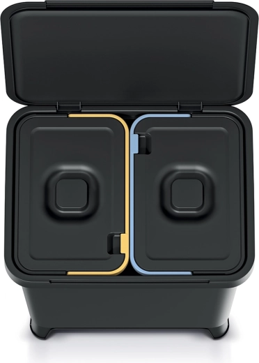 Zwei Kammern für schnelles und übersichtliches Trennen