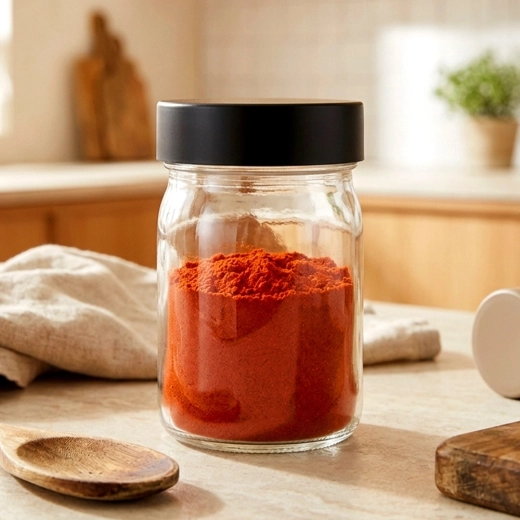 Screw-on lid protects from moisture