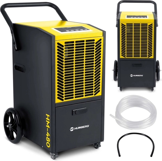 Industriële luchtontvochtiger 50 l/24 u HUMBERG HM-480