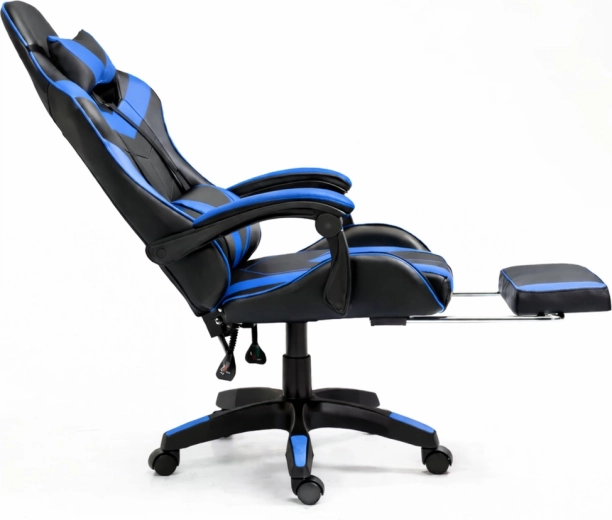 Uitschuifbare voetsteun voor verlichting van de benen