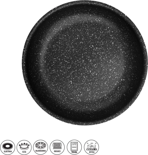Grande combi koekenpan 24 cm met afneembare handgreep